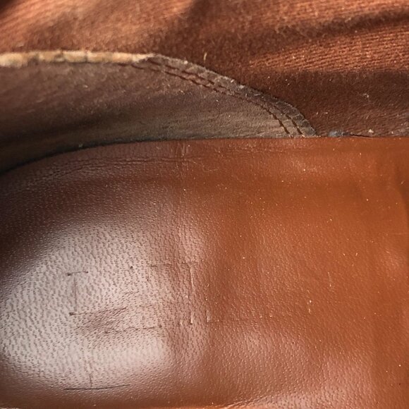 LRL Ralph Lauren Women's Size 7B Damara Brown Leather Side Zip Ankle Booties - Picture 12 of 13